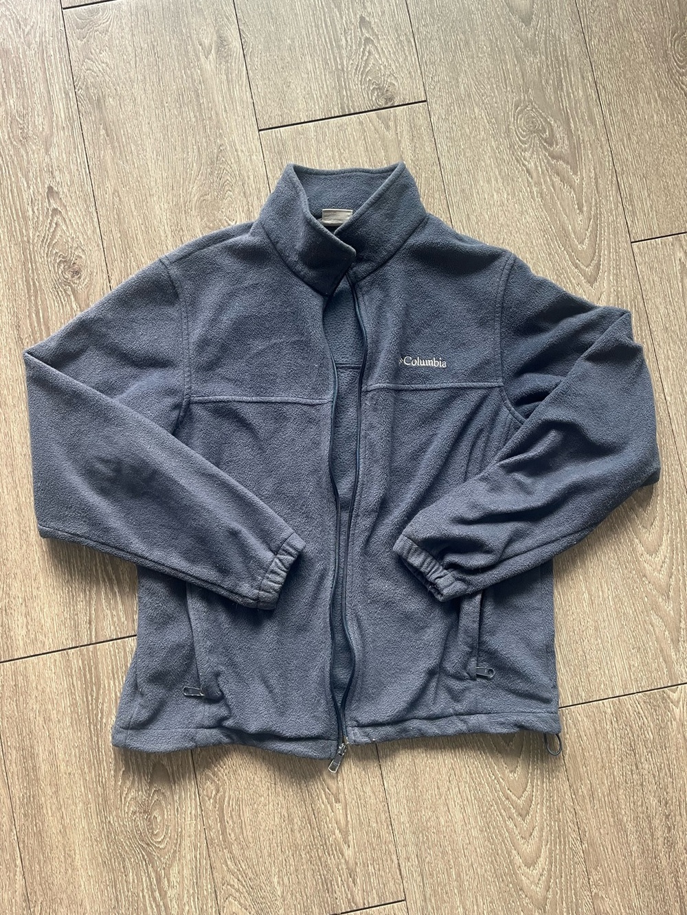 Columbia Men's Navy Full-Zip Performance Fleece Jacket